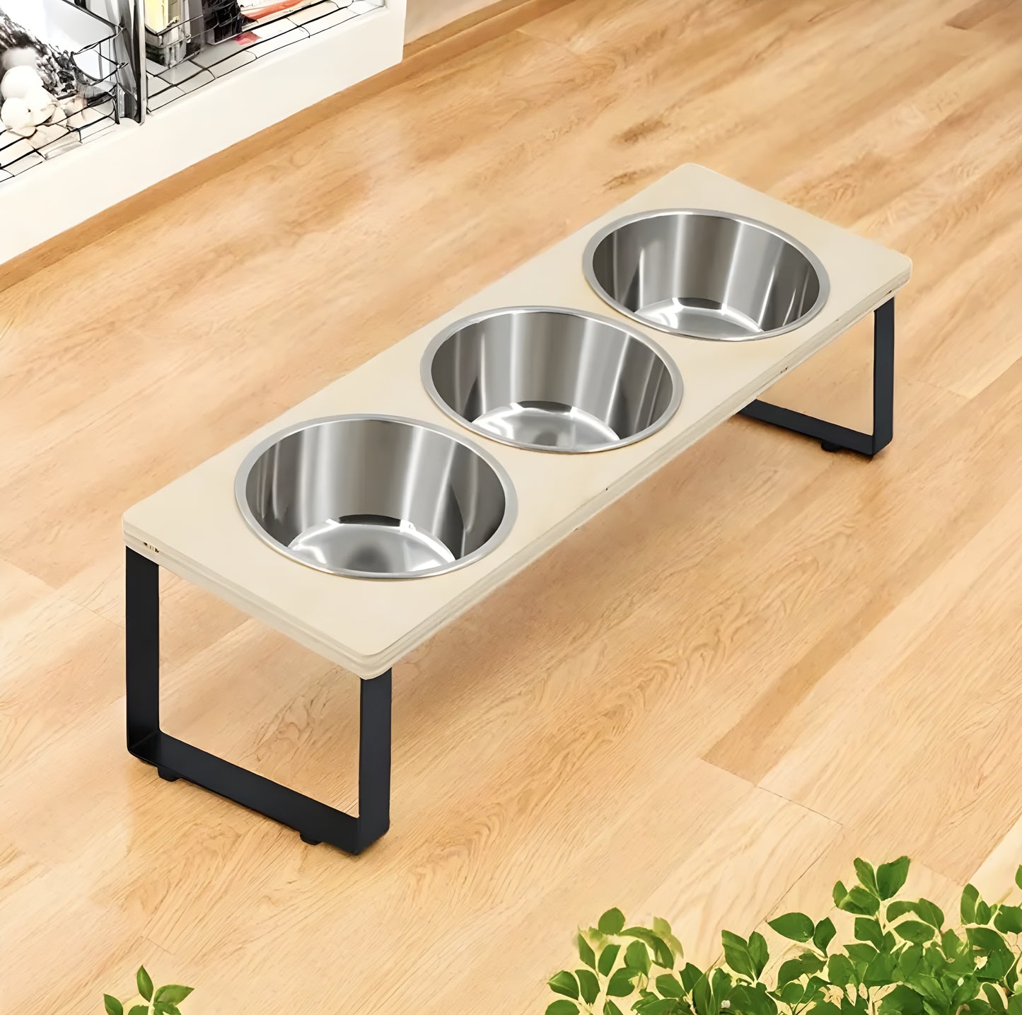 RustBak-Verhoogde voer- en drinkbak voor huisdieren